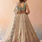 Premium Wedding Silk Embroidered Lehenga