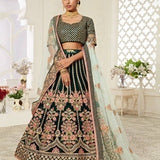 Bridal Special Velvet Lehenga