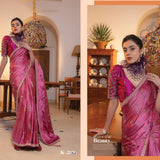 Luxury Viscos Satin Silk Saree