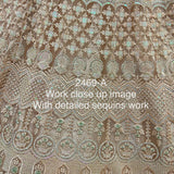 Fantastic Designed Sequins embroidered with Multi thread work partywear Lehengacholi