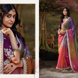 Coloredfull Wedding Saree Collection