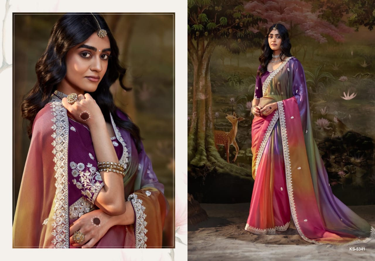 Coloredfull Wedding Saree Collection