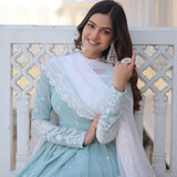 Sky Collection Of Beautifull Anarkali