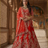 Adorn Embroidered Wedding Lehenga