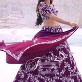 Beautyfull Purple Wedding Lehengha