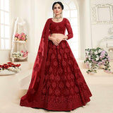 Designer Heavy Net Lehenga