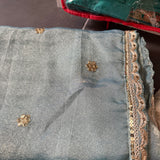Royal Teal Grace Saree