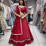 Chamkila Heavy Georgette Lehenga Choli