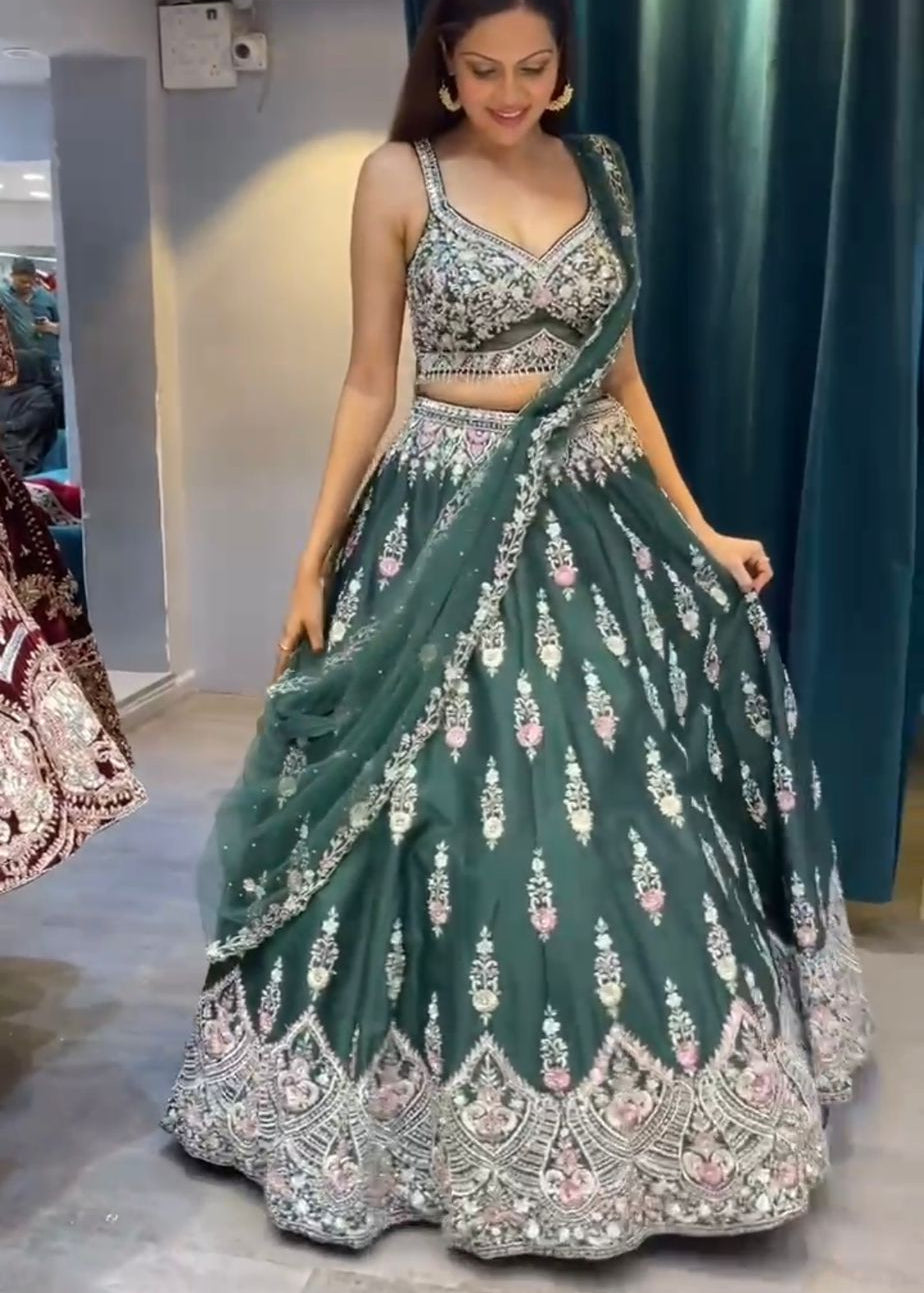 Heavy Bridal Lehenga Choli