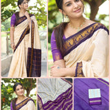 Beautiful Art Silk Jacquard Border Saree