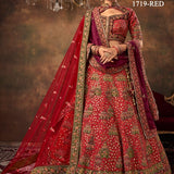 Heavy Wedding Bridal Velevt Lehenga