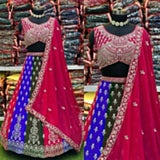 Heavy Chinon Embroidered Lehenga Choli