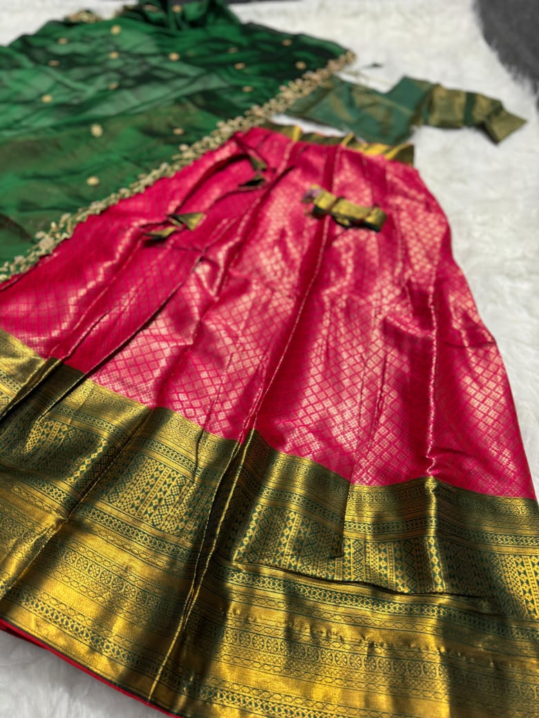 Premium  Kanjivaram Lehenga