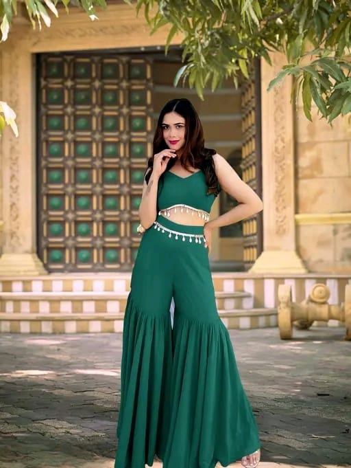 Western Style Koti Sharara Collection