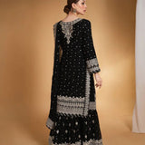 Classical Black Top Lehenga