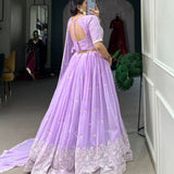 Lavender Bridesmaid Lehenga Choli Collection