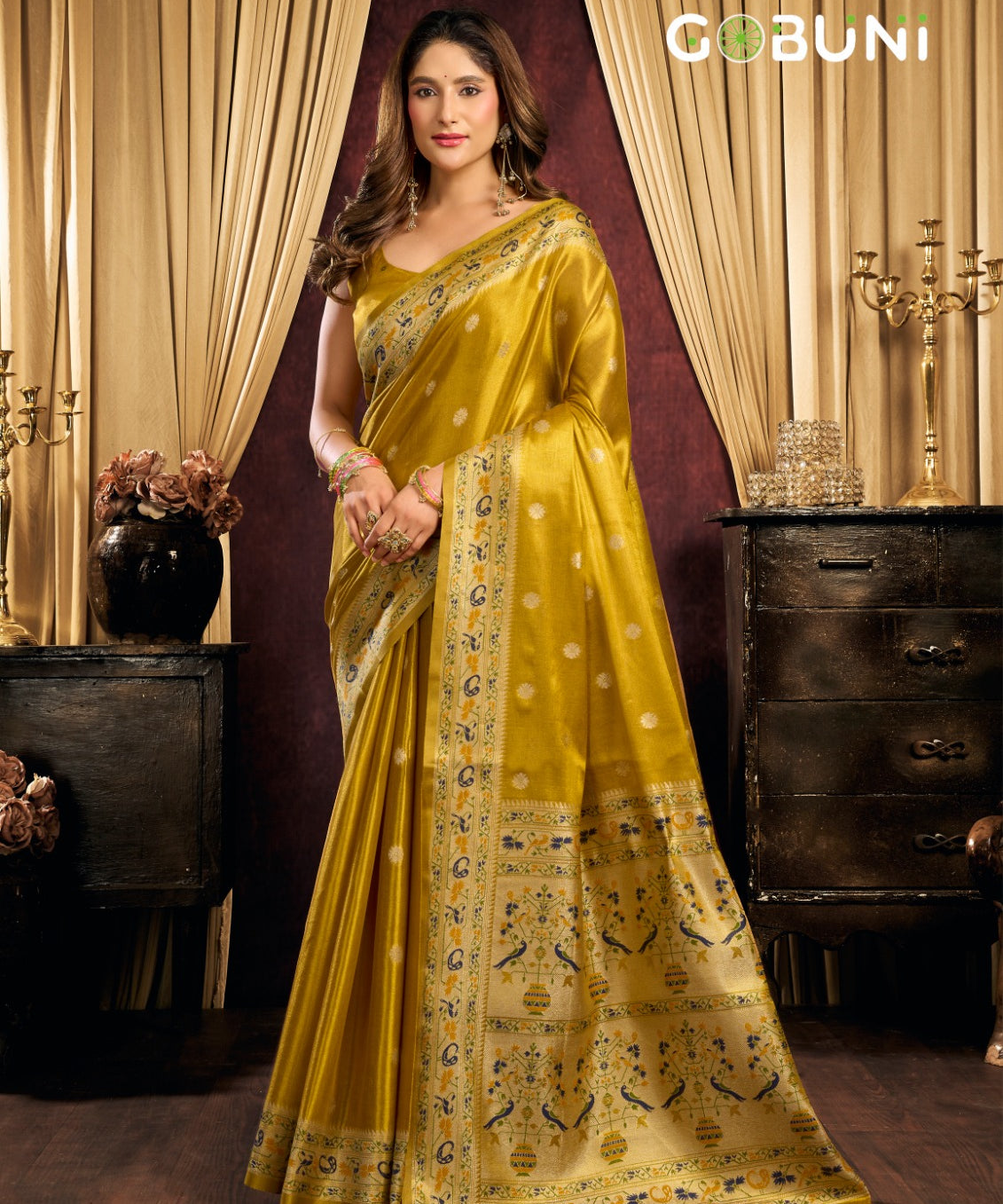 Saira Luxury Tissue Silk Saree
