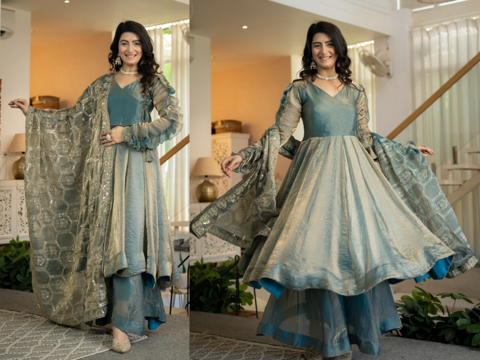 Exclusive Fandy Silk Fancy Suit