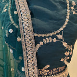 Party green Lehenga