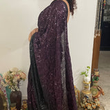 Presenting Beautiful Dual Seqwance Designer Saree collection