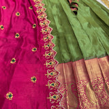 Exclusive Designer Kanjivaram Silk Lehenga