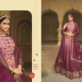 New Exclusive Embroiered Semi Stitched Bridal Lehenga Choli