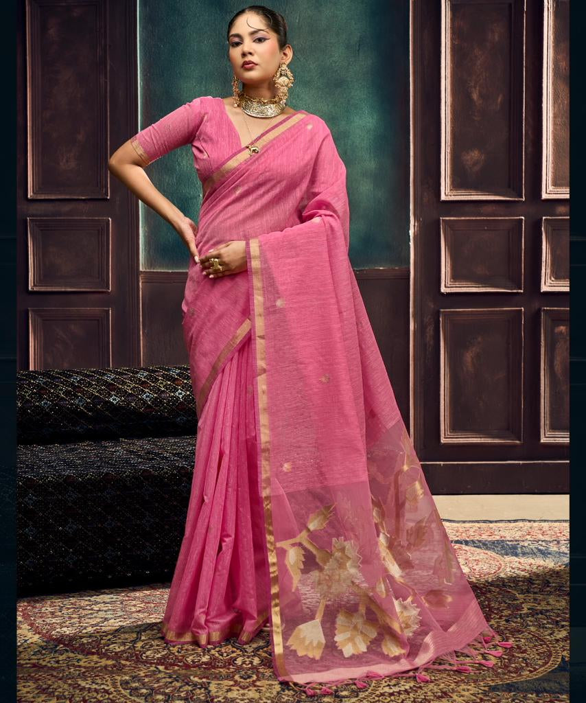 Heer Pure Silk Hand Loom Saree