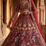 Royal Wedding Embroidered Lehenga