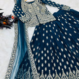 Partywear Indo Lehenga Set