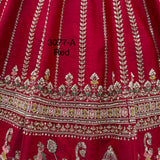 Baraat Embroidered Khatliwork Lehenga