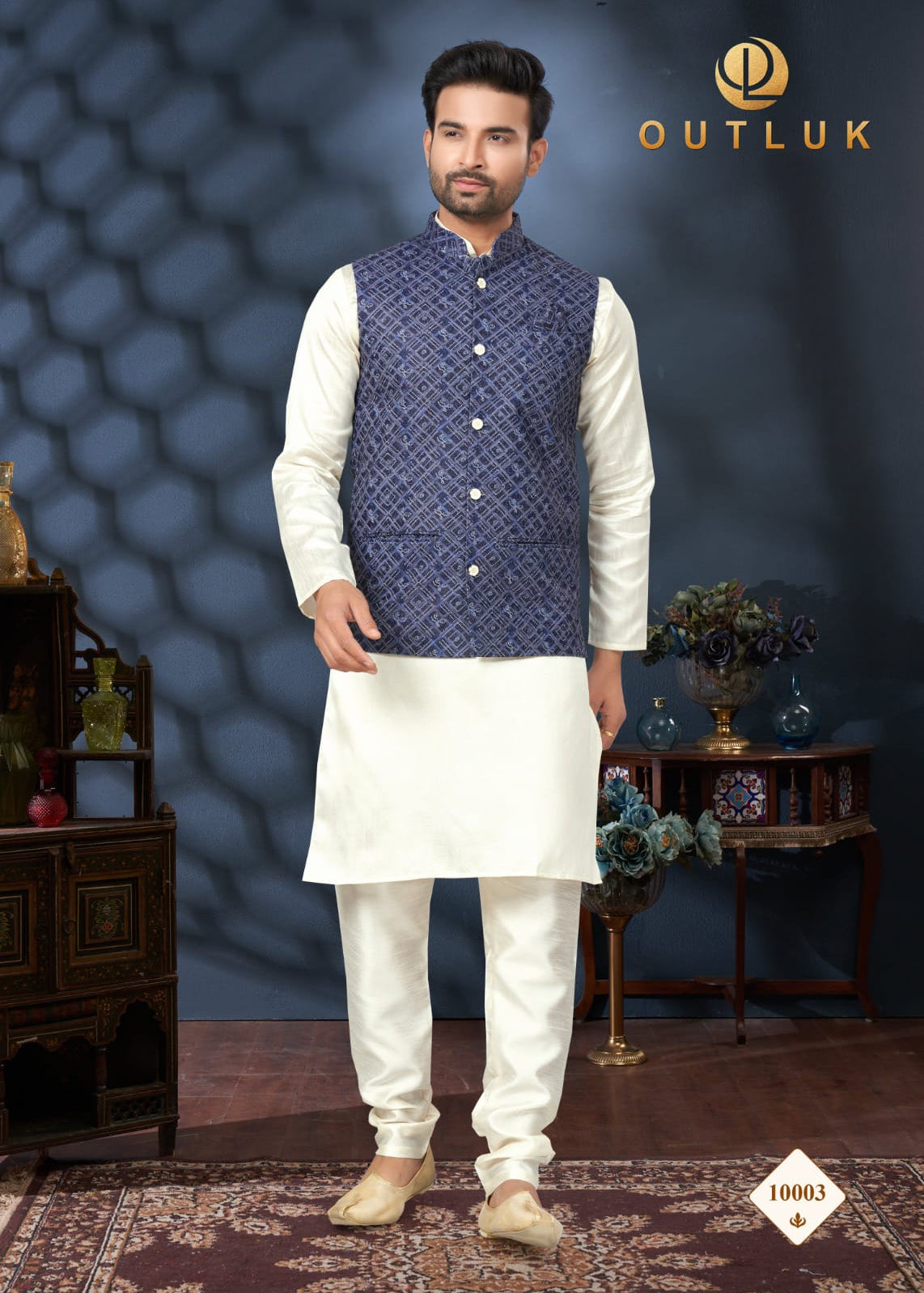 Wedding Mens Jacket Kurta Collection