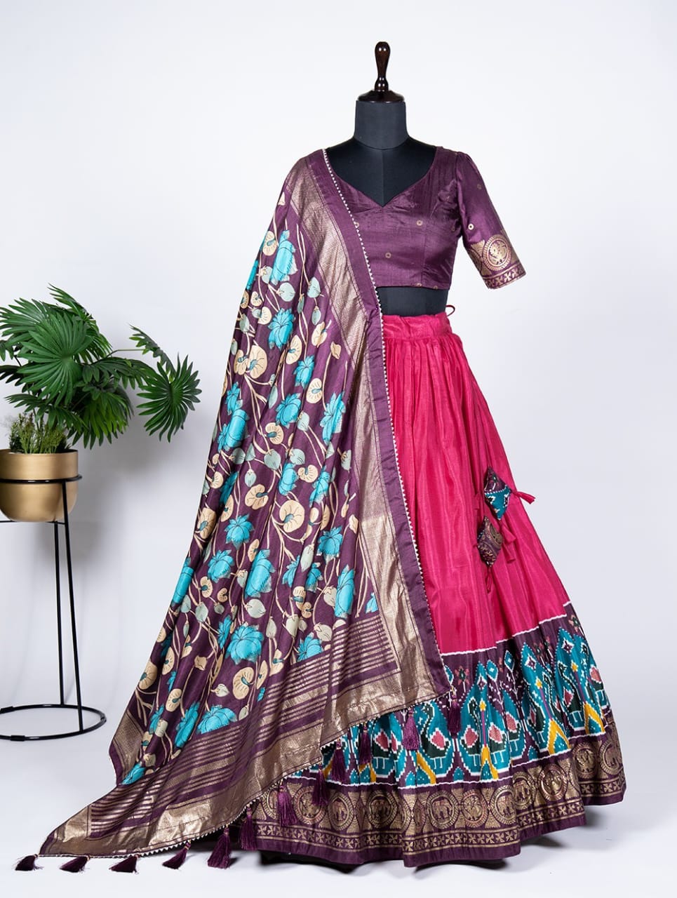 printed lehenga Choli