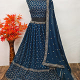 Traditional Aesthetic  Georgette Lehenga choli