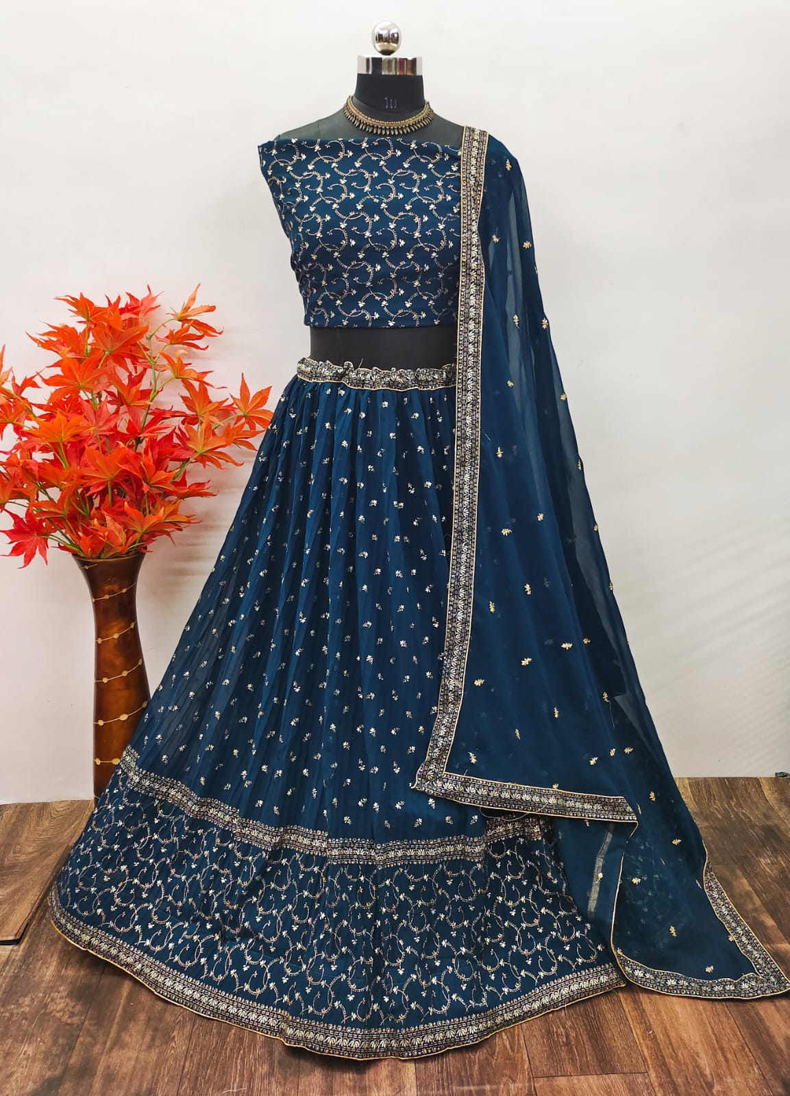 Traditional Aesthetic  Georgette Lehenga choli