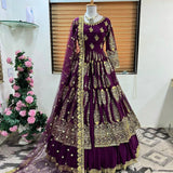 Designer Partywear Anarkali Gown