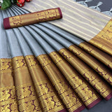 Aura Naraynpattu Cotton Silk Saree