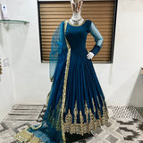 Presenting New Faux Georgette Gown