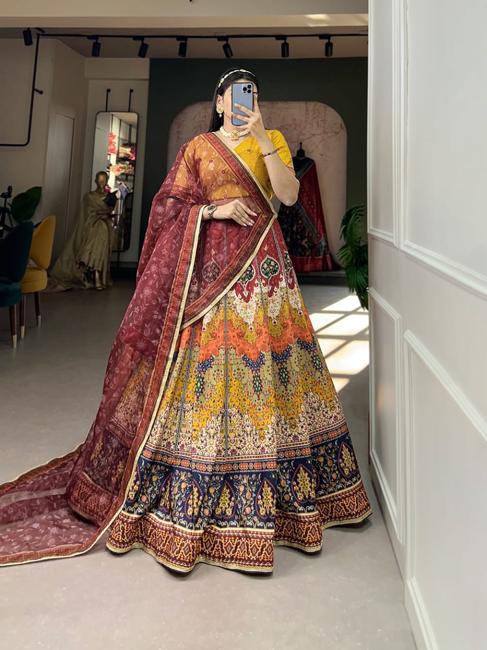 Virbrent Silk Lehenga Choli