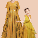 HARRY VISION MOTHER & DAUGHTER COMBO GOWN