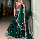Adorn Bridal Moti Work Lehenga