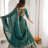 Festive Simmer Silk Lehenga Choli