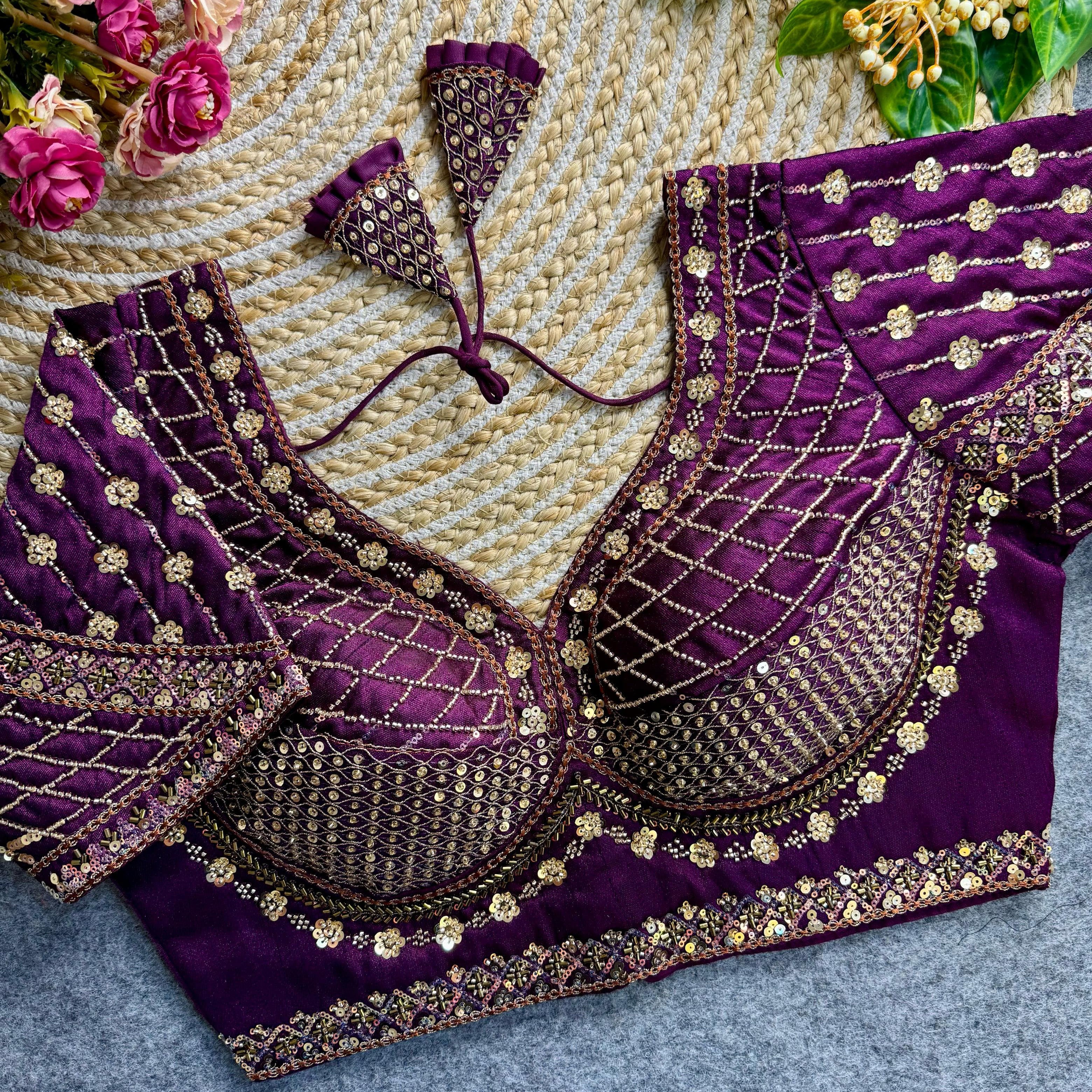 Sabyasachi Bridal Saree Blouse