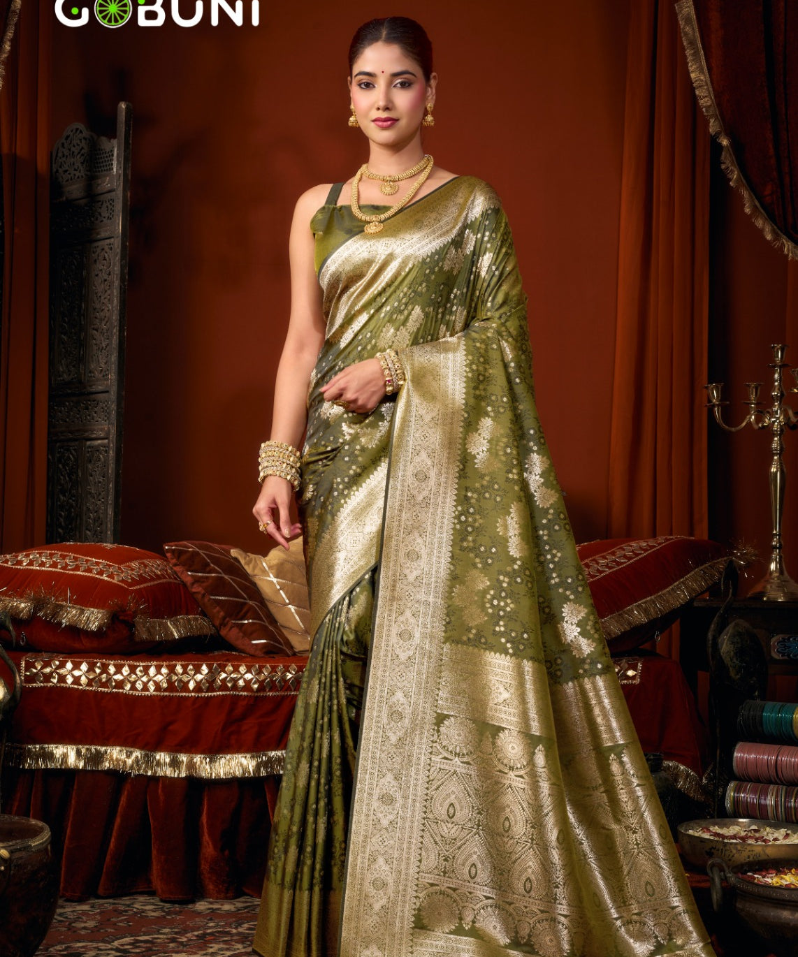 Sukoon Jacquard Soft Silk Saree