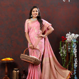 Beautyfull Art Silk Jacquard Saree