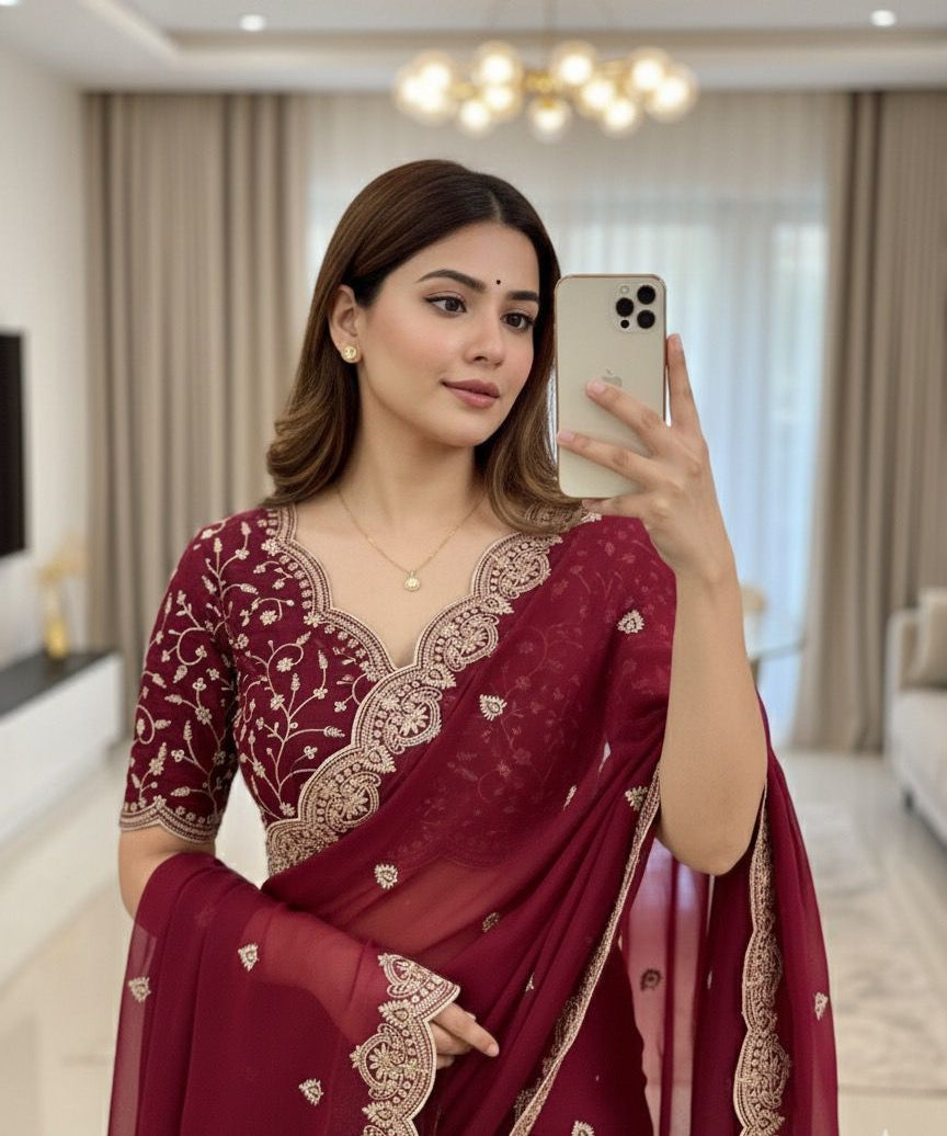 Kanchipuram Zari Weaving Lehenga