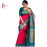 Beautifull Soft Lichi Silk Saree