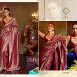 Shiny Soft Texture Weaving Satin Silk Saree