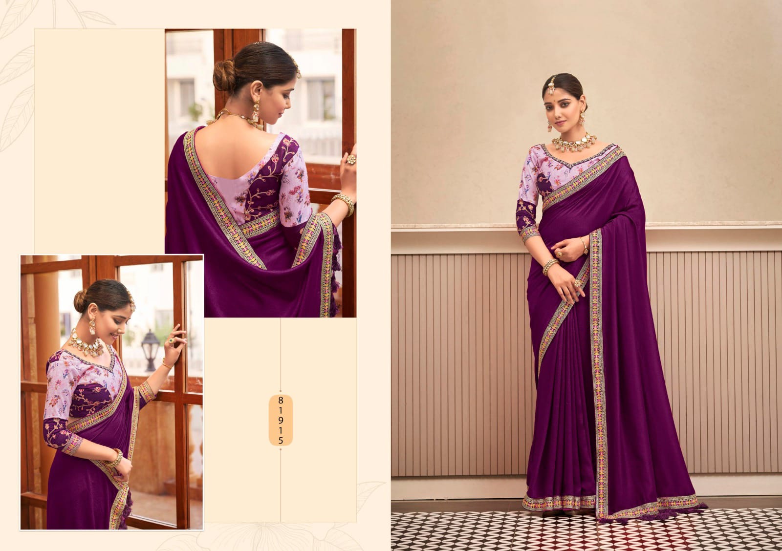 Festive Embroidered Saree Collection