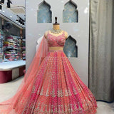 Beautiful Flared Embroidered Lehenga