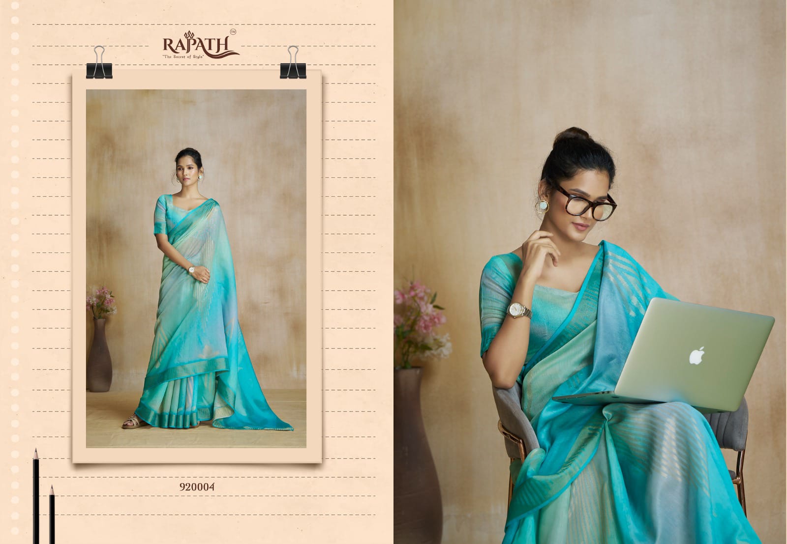 Beautyfull Watermelon Silk Saree Collection